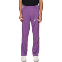 Purple Classic Track Pants 222695M190027