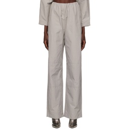 SSENSE Exclusive Gray Cocoon Lounge Pants 231438F086007