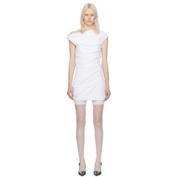 White Remmy Minidress 241438F052000