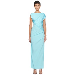 Blue Kaya Maxi Dress 241438F055003