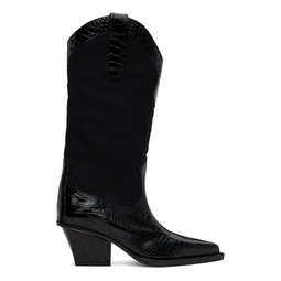 Black Rosario Boots 241616F114003