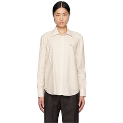 Off White Commission Edition Embroidered Shirt 232148M192015