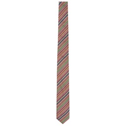 Multicolor Signature Stripe Tie 232260M158000