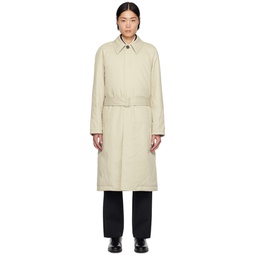 Beige Commission Edition Coat 232148M176001