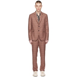 Pink Check Suit 231260M196002