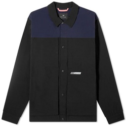 Paul Smith Panel Overshirt Jacket Black