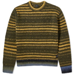 Paul Smith Stripe Crew Knit Green