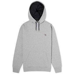 Paul Smith Zebra Popover Hoodie Grey