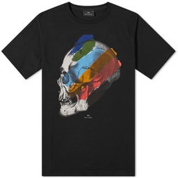 Paul Smith Skull Stripe T-Shirt Black