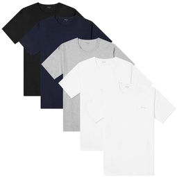 Paul Smith Lounge T-Shirt - 5 Pack Multi