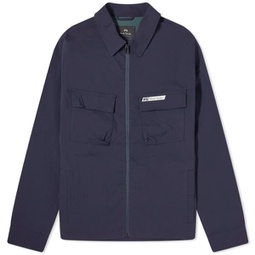 Paul Smith Zip Overshirt Jacket Blue