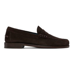 Brown Lido Loafers 241260M231000