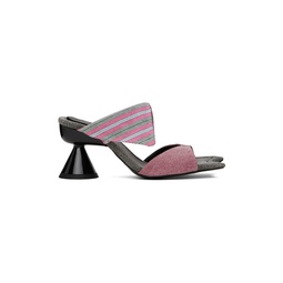 Pink Diablo Shirt Sandals 241427F125003