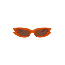 Orange Diablo Sunglasses 221427F005001