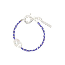 Blue Picasso Pearl Bracelet 222870M142001