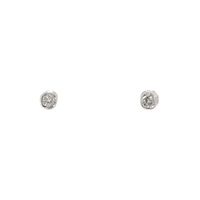 Silver 2mm Stud Earrings 241627M144004