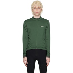Green Essential Sweatshirt 222256M202005