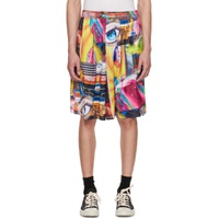 Multicolor Name One Thing Shorts 241792M193002
