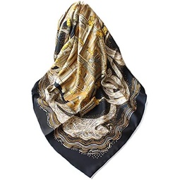 PHDuLac Mulberry Silk Scarf  Squire 35 Scarves for Hair Wrapping and Sleeping at Night, Pure Silks Head Scarfs