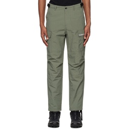 Khaki Cinch Belt Cargo Pants 231914M188001