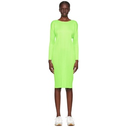 Green Monthly Colors September Midi Dress 232941F054042