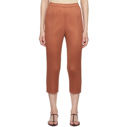Brown Monthly Colors June Trousers 222941F087013