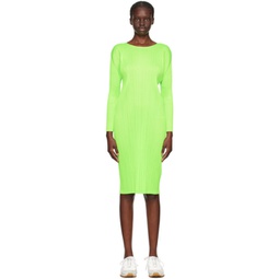 Green Monthly Colors September Midi Dress 232941F054042