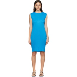 Blue Monthly Colors August Midi Dress 232941F054038