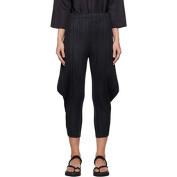Black Thicker Bottoms 1 Trousers 241941F087028