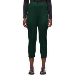 Green Basics Trousers 241941F087005