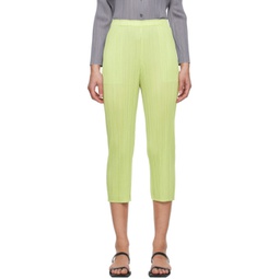 Green Monthly Colors April Trousers 232941F087008