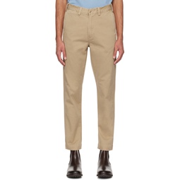 Khaki Salinger Trousers 241213M191009