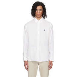 White Lightweight Shirt 241213M192013