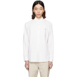 White The Iconic Oxford Shirt 241213M192023