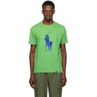 Green Big Pony T Shirt 241213M213009