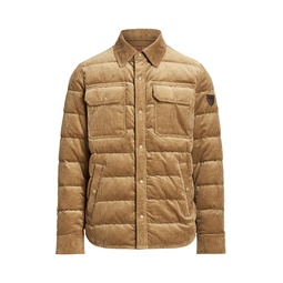 POLO RALPH LAUREN QUILTED CORDUROY DOWN JACKET