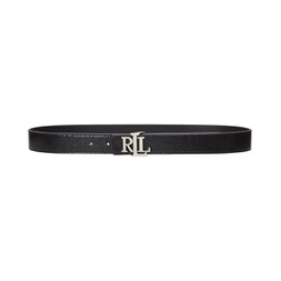 LAUREN Ralph Lauren Logo Reversible Lizard-Embossed Belt