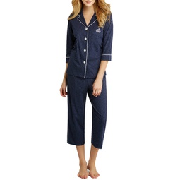 womens further lane capri knit pajama set
