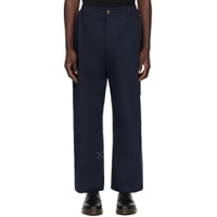 Navy Four Pocket Trousers 241959M191004