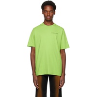 Green Printed T Shirt 232959M213018