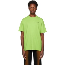 Green Printed T Shirt 232959M213018
