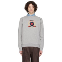 Gray Royal Sweatshirt 231959M204000