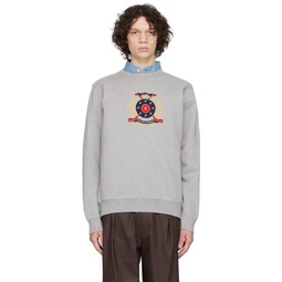 Gray Royal Sweatshirt 231959M204000