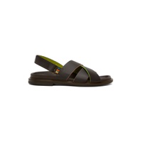 Brown Paul Smith Edition Leather Sandals 232959M234000