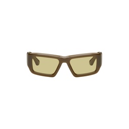 Green Sabea Sunglasses 232458M134009