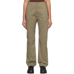 Green Technical Trousers 231351F087001