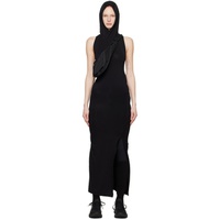 Black 6.0 Hooded Midi Dress 241351F054002
