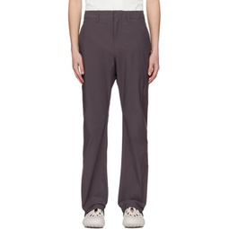 Brown 6.0 Technical Right Trousers 241351M191004