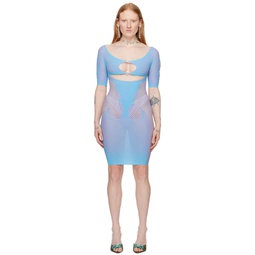 Blue Archer Minidress 241770F052019