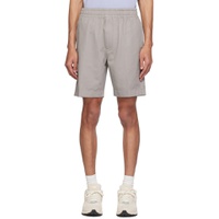 Gray Comfort Shorts 241028M193001